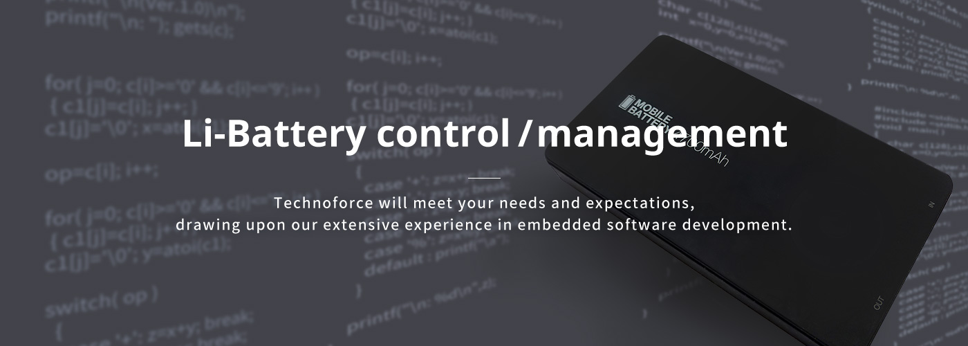 Li-Battery control / management